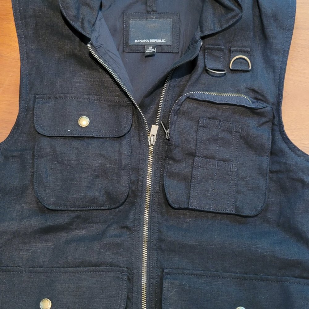 Women's Banana Republic XS Black Stylish Vest